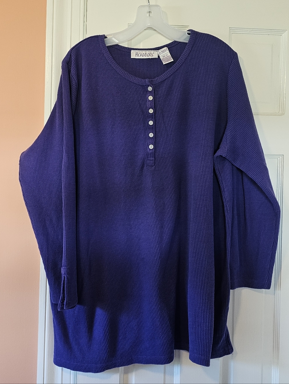 TWO Thermal Henley Tops